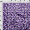 thumbnail image 3 of oneOone Rayon Purple Fabric Abstract Craft Projects Decor Fabric Printed By The Yard 56 Inch Wide, 3 of 4