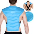 thumbnail image 1 of Relief Expert Grand Bloc Réfrigérant pour Dos et Épaules Entiers avec Sangles, Bloc Froid en Gel Réutilisable avec Thérapie par Compresse Froide pour Soulager l'Inconfort et la Fatigue, Récupération après l'Entraînement avec Doublure en Peluche Douce, 1 of 4