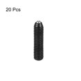 thumbnail image 3 of Unique Bargains Ball Point Set Screws, M3 x 12mm High Carbon Steel Metric Spring Hex Socket Grub Screw 20 Pack, 3 of 7
