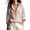 #162-Pink, variant on Craaazy Womens Long Sleeve Button Down Shirts Loose Fit Striped Lapel Collared Casual Blouses for Everyday Wear, Office