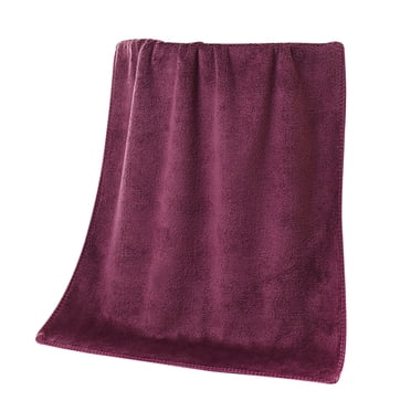 Agiferg 1 Pce Serviette de Bain Douche Absorbante Microfibre Superfine Douce Confortable Serviette de Bain