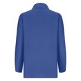 thumbnail image 4 of AherBiu Womens Button down Shirts Long Sleeve Casual Fall Tops Cotton Linen Loose Collared Blouses, 4 of 5