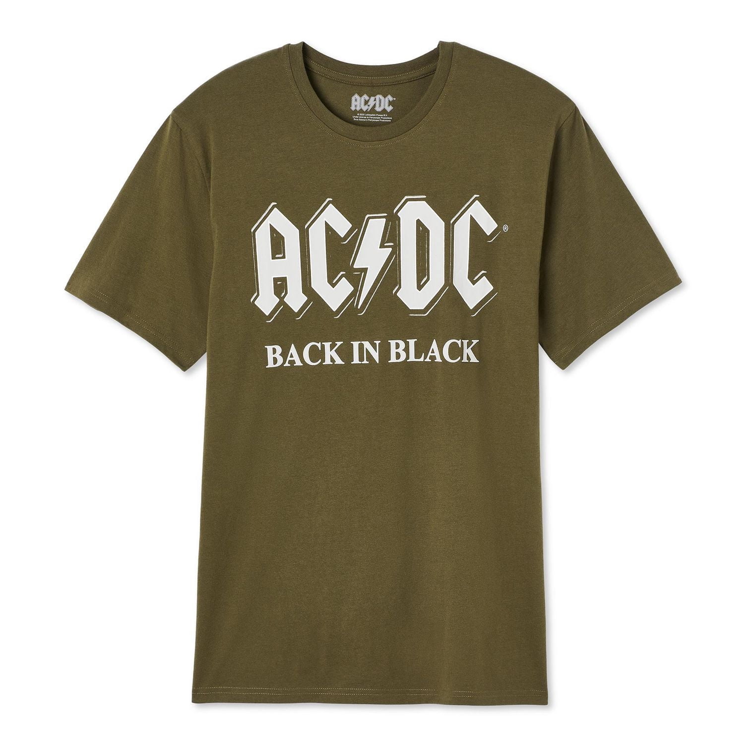 T-shirt à imprimé graphique AC/DC pour hommes