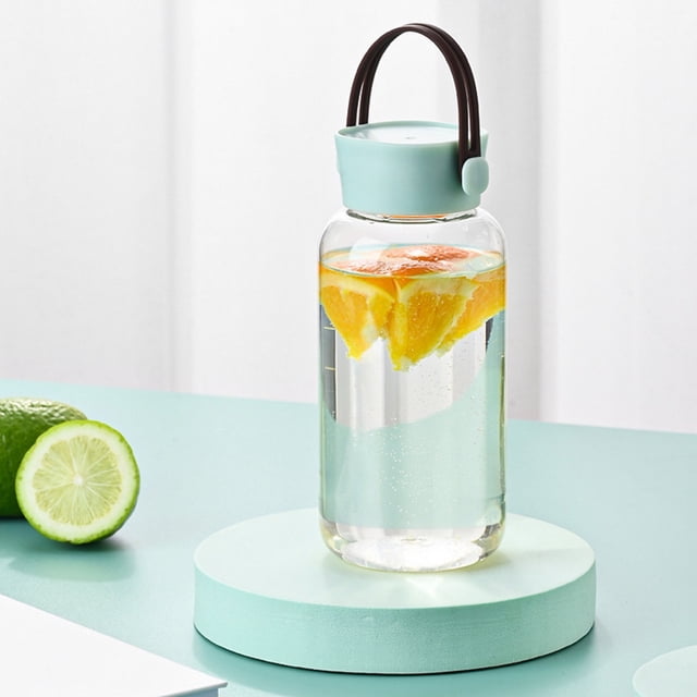 Plastic Cup Transparent High Aesthetics Sports Water Cup Outdoor Portable Handheld Cup