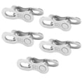 thumbnail image 4 of Bicycle Missing Link Bike Chain Link Reusable Steel Quick Release for 6 7 8 9 10 Speed Chains with 5 Pairs, 4 of 7