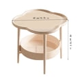 thumbnail image 4 of AHMT Side Table, Durable Night Stand, Small End Table Accent Table for Small Spaces, Sofa Bedside Table for Small Spaces in Living Room,Bedroom, Office, Stable Frame, Easy Assembly, 4 of 6