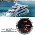 thumbnail image 4 of 52MM Bateau Jauge de Compensation, DC9-32V Bateau en Acier Inoxydable Trim Balance Jauge Mètre, Précision de Lecture Jauge de Compensation Marine avec 7 Rétro-Éclairage de Couleur, Jauges Marines pour Yachts,, 4 of 8