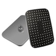 thumbnail image 3 of Chmadoxn Overhead Shower Pressurized Top Spray Shower Universal Adjustment Nozzle Strong Water Output Durability Beautiful Oversized Panel Pressurized Water Output shower head, 3 of 8