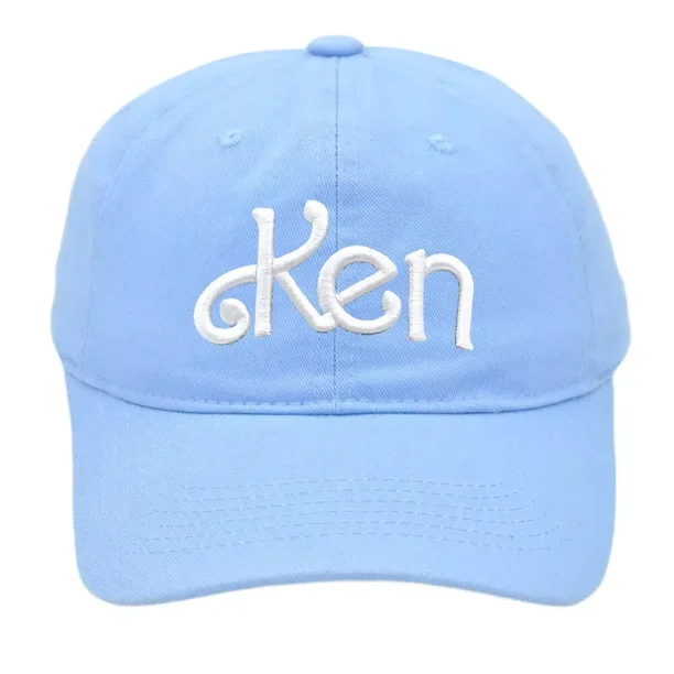 Unisex Barbie Ken Baseball Cap Embroidered Snapback Hat Sun Hat Outdoor