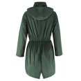 thumbnail image 4 of DTBPRQ Manteau de Pluie pour Femmes Long Imperméable avec Capuchon Coupe-Vent Léger d'Extérieur Manteau de Pluie Imperméable pour Ski de Plein Air, 4 of 8