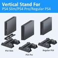 thumbnail image 4 of navor Multifunctional Vertical Cooling Stand Compatible with PS4/ PS4 Slim/ PS4 Pro, PS4 Controller Charger with 12 Pieces Games Storage, 4 of 6