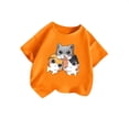 thumbnail image 2 of Girls Ruffle Long Sleeve Shirt Long Sleeve Thermal Shirt Girls 2t Girls Cat Top Kids Long Sleeve Tops Packs Shorts for Girls Size 6 Cat And Tops Girls 2t Long Sleeve Shirts Girls, 2 of 3