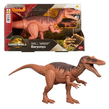 Jurassic World-Baryonyx-Figurine articulée avec attaque et son