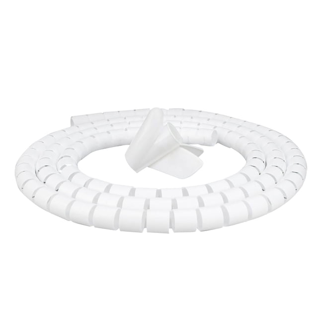 IMENGL Liquidation! Outils Delayuji Amélioration de la Maison Tube Couvert, Rangement de Fil, Tube de Gestion de Câble, Finition de Ligne de Lot, Couverture Protectrice Fixe Taille Unique Blanc