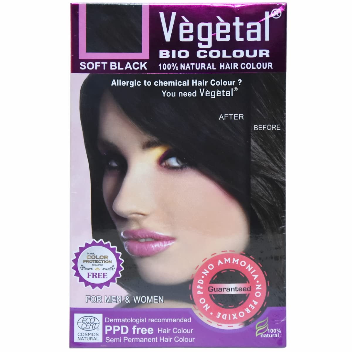 Vegetal Bio Colour -Soft Black 150G.