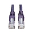 thumbnail image 1 of Cat6 Gigabit Ethernet Snagless Molded Patch Cable UTP RJ45 M & 550Mhz, Purple - 50 ft., 1 of 1