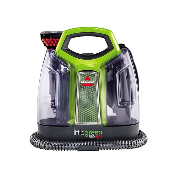 BISSELL 2513E Little Green Proheat Portable Deep Carpet Cleaner/Spot Cleaner with self-Cleaning HydroRinse Tool for Carpet and Upholstery