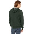 thumbnail image 2 of Bella 3739 Unisex Poly-Cotton Fleece Full-Zip Hoodie, 2 of 3