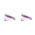 thumbnail image 2 of QualitChoice Rear Drive Shaft 1:12 Crawler Parts Replacement for Wltoys 12423 12428 12429 Purple 2Set, 2 of 6