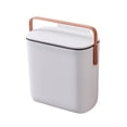 thumbnail image 2 of TopLLC Trash Can, Garbage Can Foldable And Hanging Plastic Garbage Bin Kitchen Garbage Bin Wall Mounted Small Garbage Bin garbage can, 2 of 8