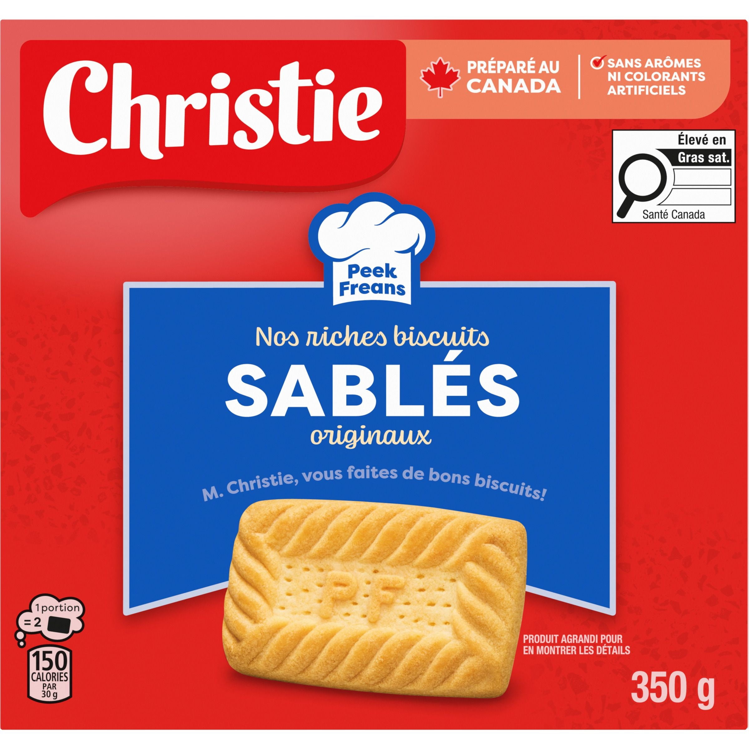 Biscuits sablés glacés de Peek Freans