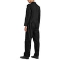 thumbnail image 2 of TOPTIE Men\'s Long Sleeve Coverall, Action Back Coverall Relaxed Fit, Work Wear Suit, 2 of 7