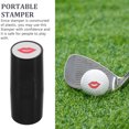 thumbnail image 3 of 1Set Black Plastic Golf Ball Stamp for Marking Compact Design, 3 of 9
