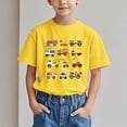 thumbnail image 2 of WRKEKC T-Shirts d'Été pour Garçons, T-Shirts Décontractés pour Garçons, T-Shirts Polyvalents Décontractés à Manches Courtes pour Enfants avec Motif Imprimé et Col Rond, 2 of 6
