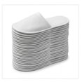thumbnail image 5 of Economy Disposable Non-Woven Indoor Slippers White Closed Toe Bulk Pack 20 Pairs/ Box, 5 of 5