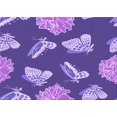 thumbnail image 1 of Ahgly Company Tapis Rectangulaire Lavable en Machine Intérieur Transitionnel Violet Améthyste, 2 Pieds x 4 Pieds, 1 of 7