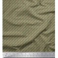 thumbnail image 1 of Soimoi Polyester Crepe Fabric Artistic Floral Shirting Decor Fabric Printed Yard 42 Inch Wide, 1 of 3