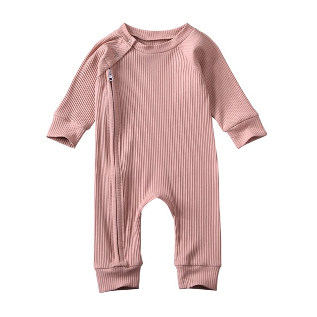 Toddler Baby?s Pure Cotton Jumpsuits Baby?s Round Neck Rompers Autumn Baby Wear