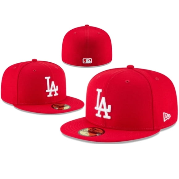 High-quality Top 2024 New Era MLB LA Dodgers Los Angeles Men Women Close Full Fitted Cap Hip Hop Hat Topi snapback cap flat brim hat DODGERS Closed Non Adjustable NY Full Cap Baseball Hat