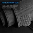 thumbnail image 5 of Gaming Mouse Pad Extended Mouse Mat (40x90cm,3mm),Nonslip Base Thick Comfy, Waterproof and Foldable Mat for Desktop Computer Laptop Keyboard Consoles, Black, 5 of 5