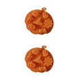 thumbnail image 2 of QualitChoice Halloween Silicone Mould Cake Moulds Candy Pumpkin Baking Tools Pan As Shown 2Set, 2 of 6