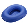 thumbnail image 2 of Foldable Potty  Portable Inflatable Potty  Inflatable  Bedpan  Professioanl Air Inflation Blue Bedpan Cushion Men Women Portative Chair Potty, 2 of 8