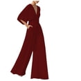 thumbnail image 2 of Babysbule Pantalons pour Femmes Combinaison Décontractée à Manches Courtes Européenne et Américaine, 2 of 6