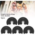 thumbnail image 4 of Pcs Metal Segment Saw Blade Universal Carbide Semi Circular Oscillating Saw Blades For Cutting Wood Plastic Metal Openings, 4 of 7