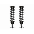 thumbnail image 1 of Fits 2019-2021 Ford Ranger Icon Vehicle Dynamics Coil Over Shock Absorber 91255 Non Adjustable Valving; 0 To 3-1/2 Inch Lift; Pigtail Spring; Black/Silver; Without Remote Reservoir; Set Of 2, 1 of 4
