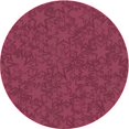 thumbnail image 1 of Ahgly Company Tapis Rond Lavable en Machine Intérieur Transitionnel Rouge Cramoisi, 3 Pieds Rond, 1 of 7