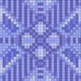 thumbnail image 1 of Ahgly Company Machine Washable Indoor Square Transitional Denim Blue Area Rugs, 8' Square, 1 of 7