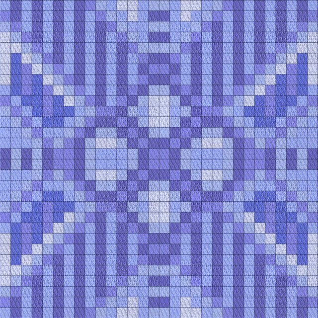 Ahgly Company Machine Washable Indoor Square Transitional Denim Blue Area Rugs, 8' Square