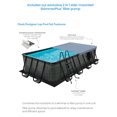 thumbnail image 2 of Funsicle 16' x 42" Rectangular Oasis Designer Lap Pool, Dark Herringbone, 2 of 11