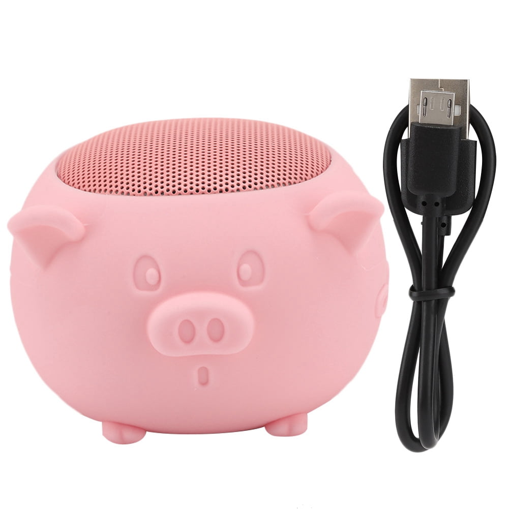Bluetooth Speaker,Lovely Pig Mini Wireless Stereo Bluetooth Speaker Portable Speaker Exceptional Reliability
