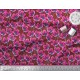 thumbnail image 3 of Soimoi Poly Georgette Fabric Artistic Floral Decor Fabric Printed Yard 52 Inch Wide, 3 of 3