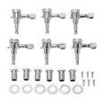 thumbnail image 3 of Piquets de Réglage pour Guitare Électrique, Têtes de Machine à Guitare, Tuners de Tête de Guitare, Pièces de Guitare Électrique, 6 Ensembles de Piquets de Réglage, Pièces de Tuners de Tête de Machine à Guitare Électrique, 3 of 8