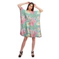 thumbnail image 2 of Moomaya Robe Courte de Caftan de Plage, Robe de Couverture Imprimée, Kaftan pour Femmes, Tenue de Plage, Couverture, 2 of 4