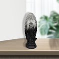 thumbnail image 2 of Resin Mary Statue Blessed Mother Sculpture Collection Handmade Religious for Wedding Home Desktop Patio , black, 2 of 7