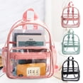 thumbnail image 3 of Agiferg PVC Large Capacity Transparent Backpack School Bag Beach Bag Waterproof Bag, 3 of 3