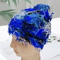 thumbnail image 4 of Unisex Cap Club Cosplay Hat Ripped Short Hair Camouflage Color Matching Elastic Beanie Hand Made Windproof Warm Knitted Hat, 4 of 10